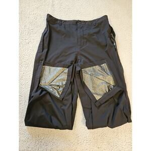 BGC Wind Pants Womens LARGE Athletic Casual Vented 34x30